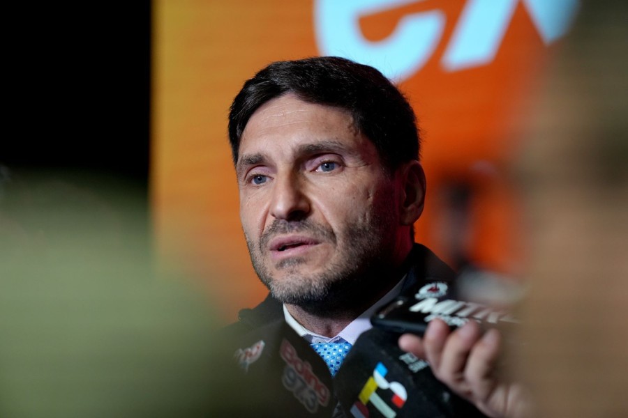 El gobernador de la provincia de Santa Fe, Maximiliano Pullaro.