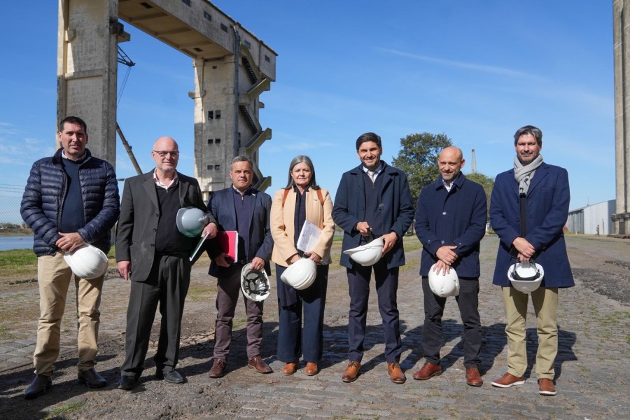 De la recorrida participaron también la secretaria de Transporte y Logística de la provincia, Mónica Alvarado junto al subsecretario de Transporte, Jorge Henn.