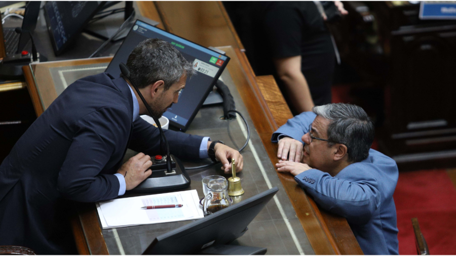 REVES PARA EL GOBIERNO. En una sesión seguida con atención desde la Casa Rosada, la oposición logró aprobar el proyecto que mejora las partidas para la educación superior.