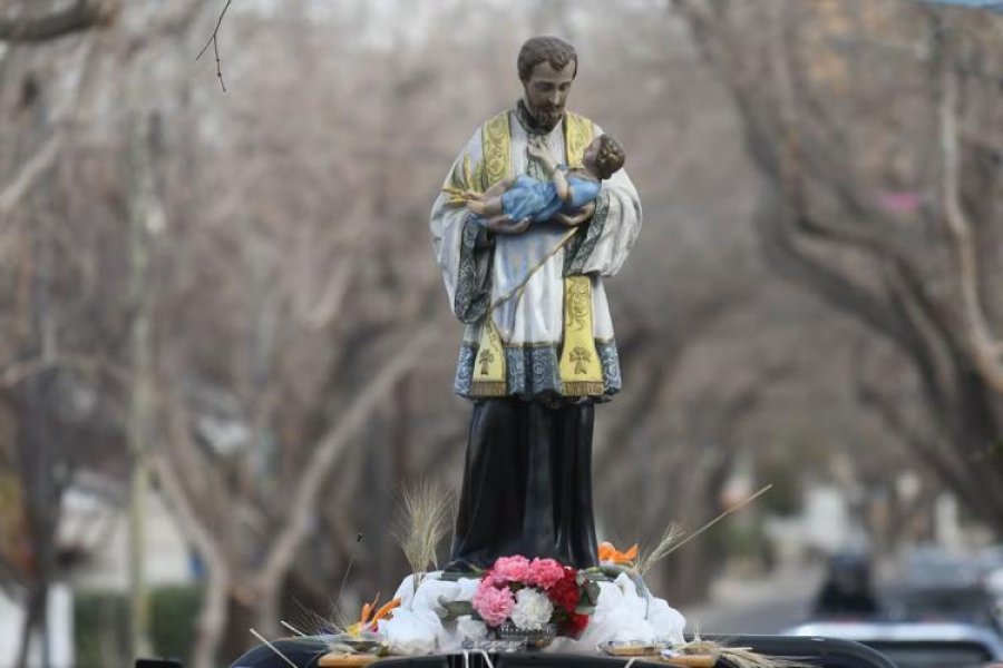 El mensaje fue difundido hoy , fiesta de San Cayetano.