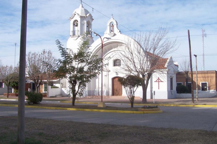 El templo parroquial de Ataliva.