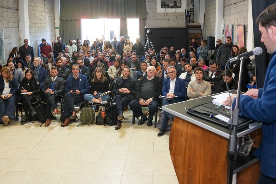 El escenario fue la Casa del Bicentenario.