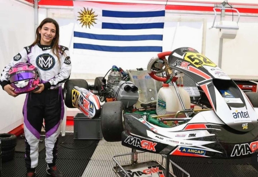 Matilde Itzcovich era una promesa del deporte motor uruguayo.