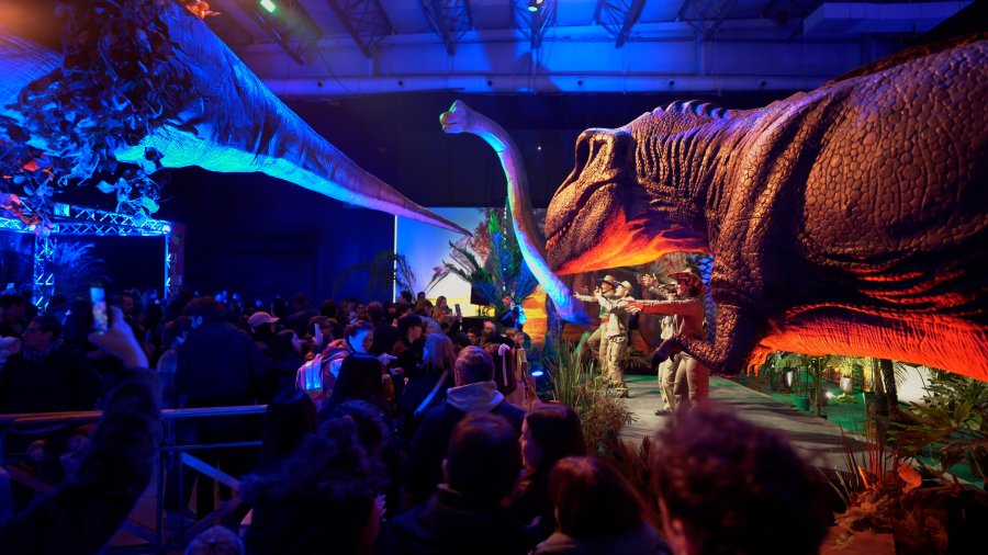 Una muestra interactiva repleta de criaturas animatrónicas.