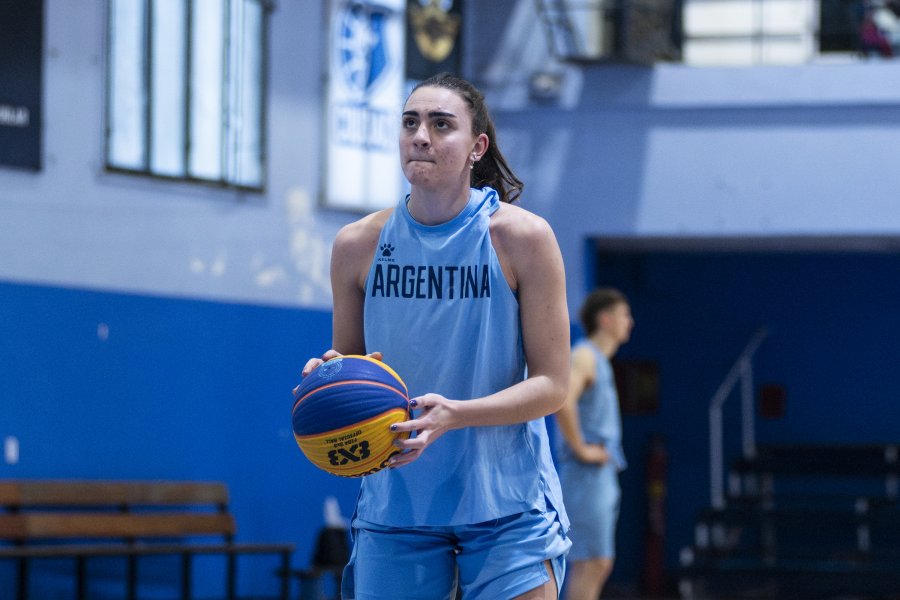 EN EL 3X3. Delfina Gentinetta, desde el 15 de agosto.
