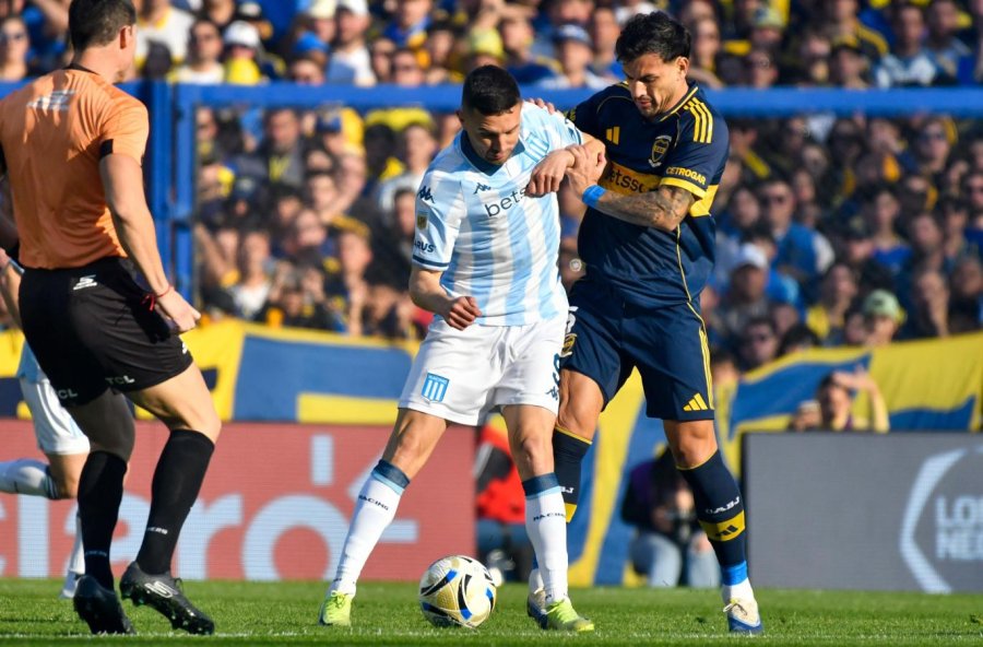 BOCA Y RACING IGUALARON EN LA BOMBONERA