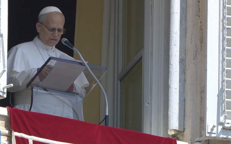 El Pontífice esta mañana en el Angelus.