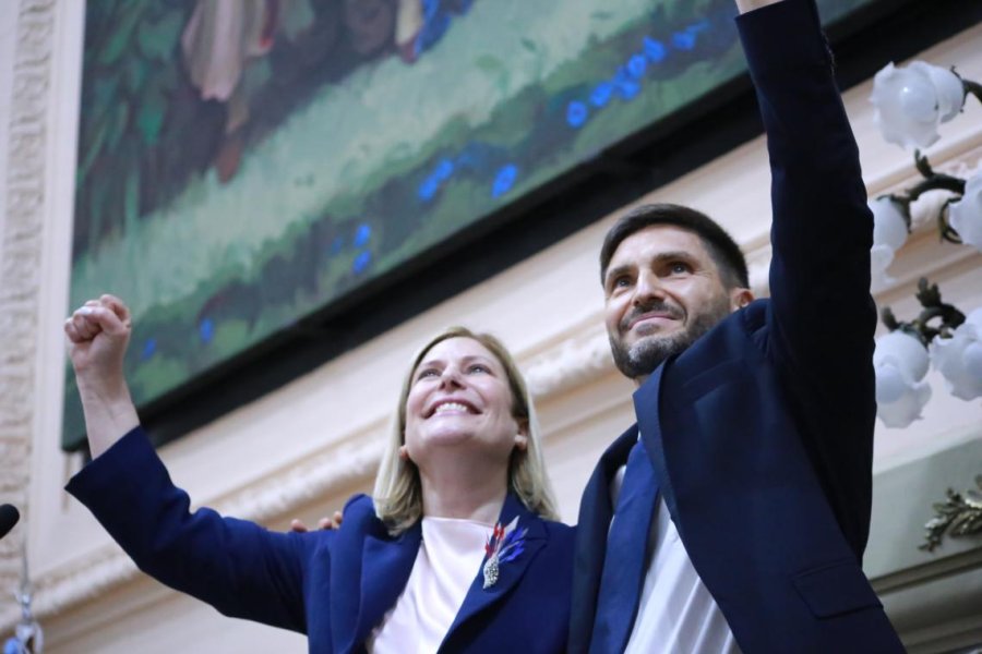 Gisela Scaglia y Maximiliano Pullaro, una fórmula que se lleva bien.