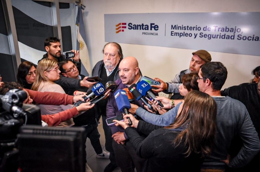 DISCONFORMES. "No está en línea con las expectativas", remarcaron los referentes gremialistas de Amsafe y Sadop sobre la mejora salarial de 7% que recibieron los docentes santafesinos.