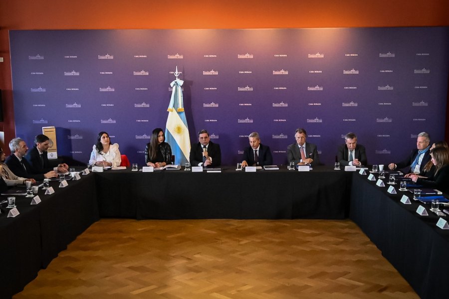 Encuento en Casa Rosada.