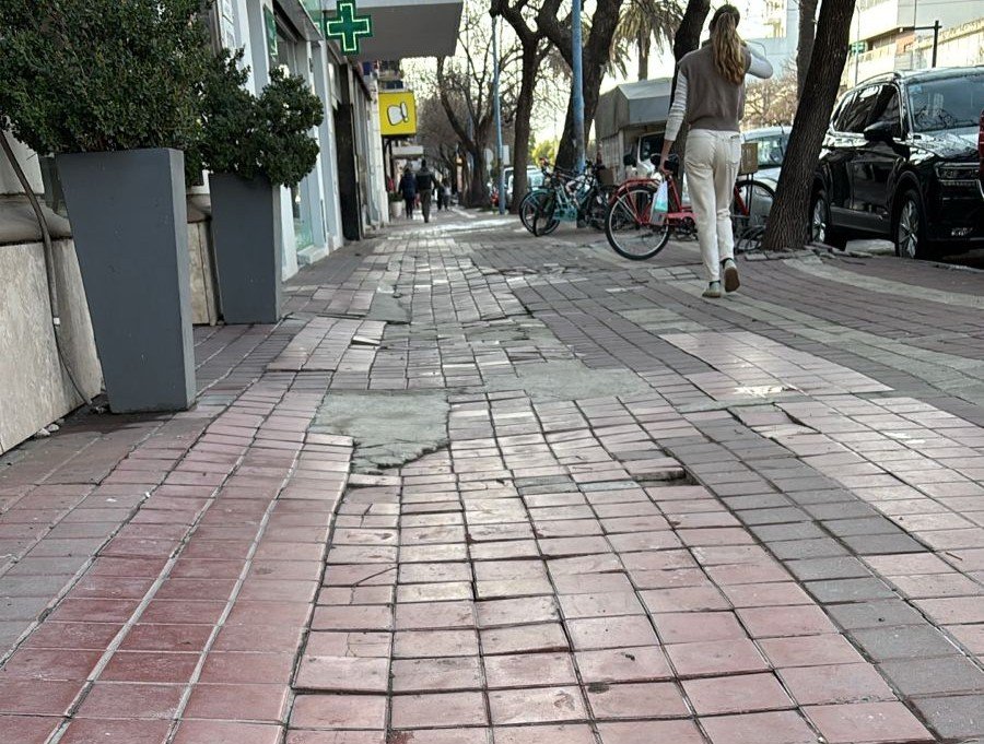 En Rafaela comenzará en poco tiempo la obra de recambio de veredas del microcentro.