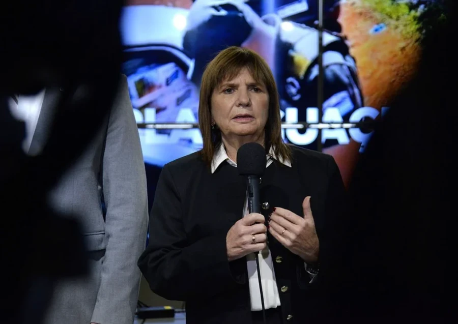 Patricia Bullrich, ministra de Seguridad Nacional.