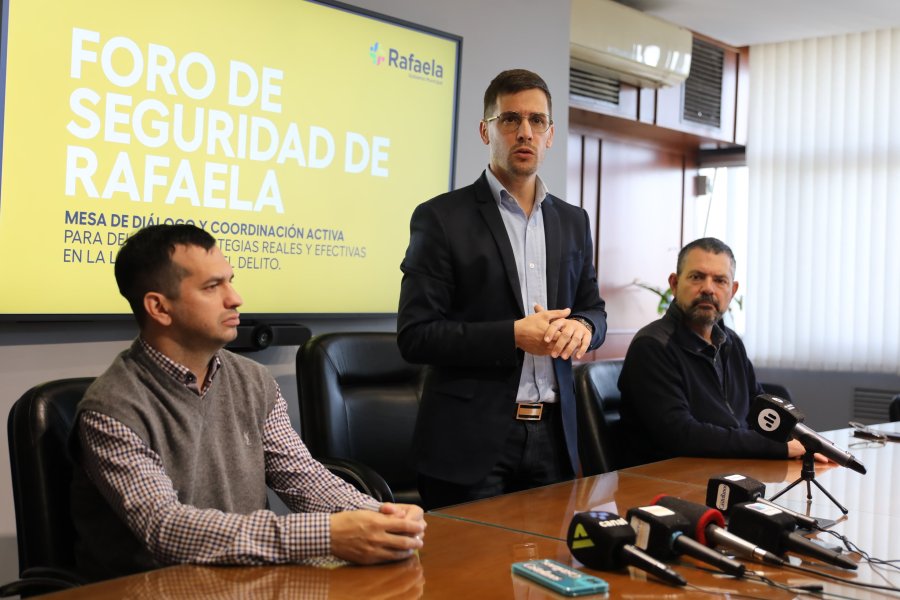 Viotti anunció la puesta en marcha del Foro de Seguridad.