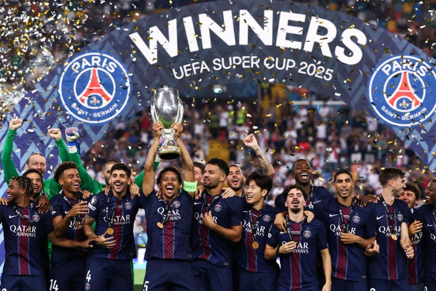 EL PSG FESTEJÓ EL TÍTULO