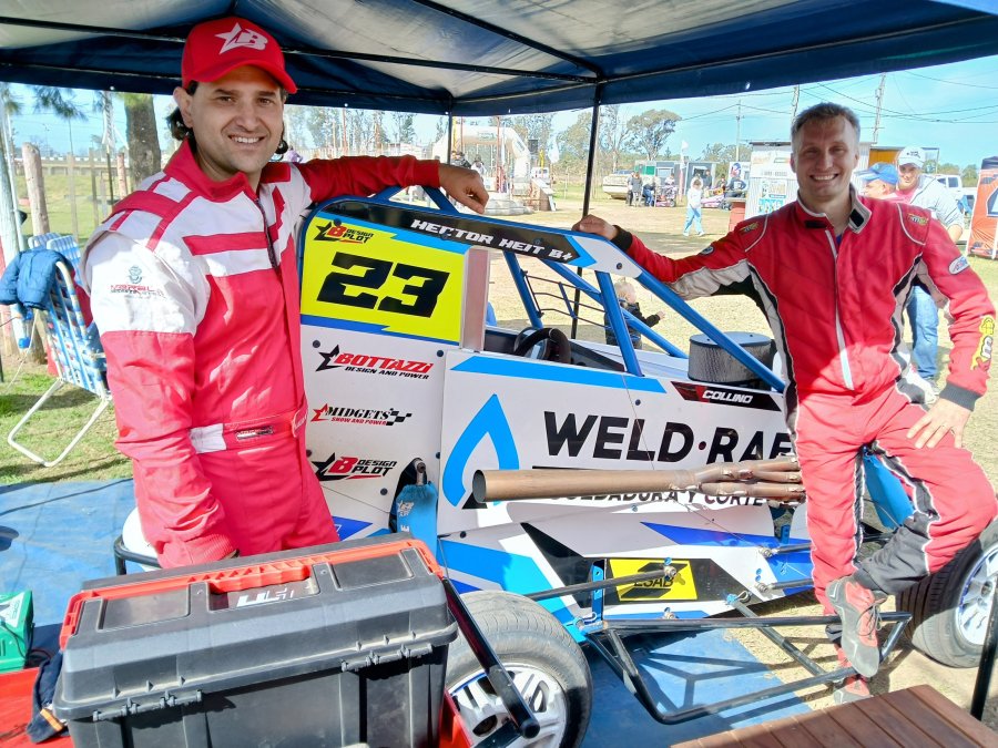 BINOMIO. Marcos Bottazzi y Héctor Heit serán compañeros en la fecha del domingo.