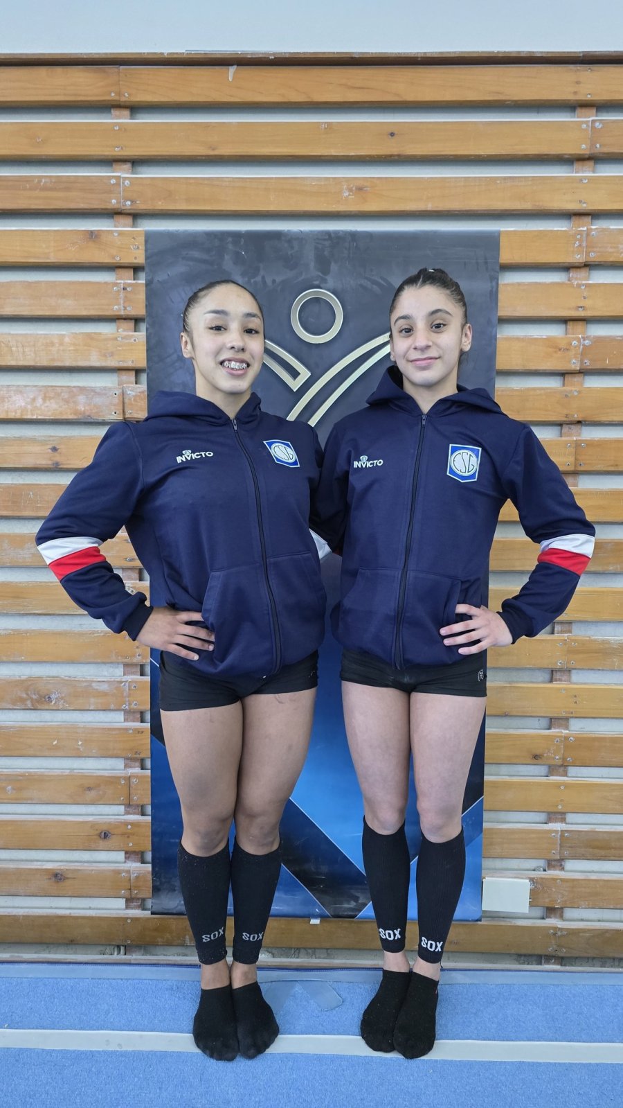INTERNACIONALES. Lucía González y Emilia Acosta.