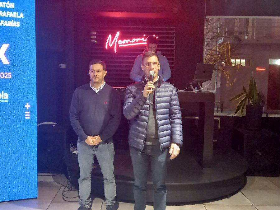 ORGULLOSOS. Viotti y Morel recalcaron que la organización y desarrollo es con equipo propio.