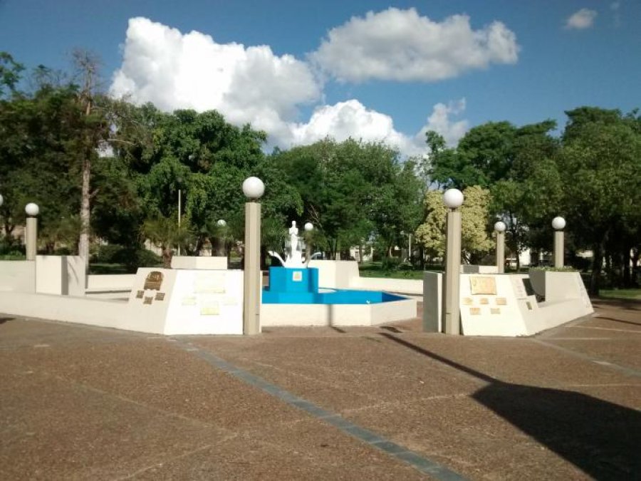 Plaza Libertad: será centro de reunión para agasajar a los niños.