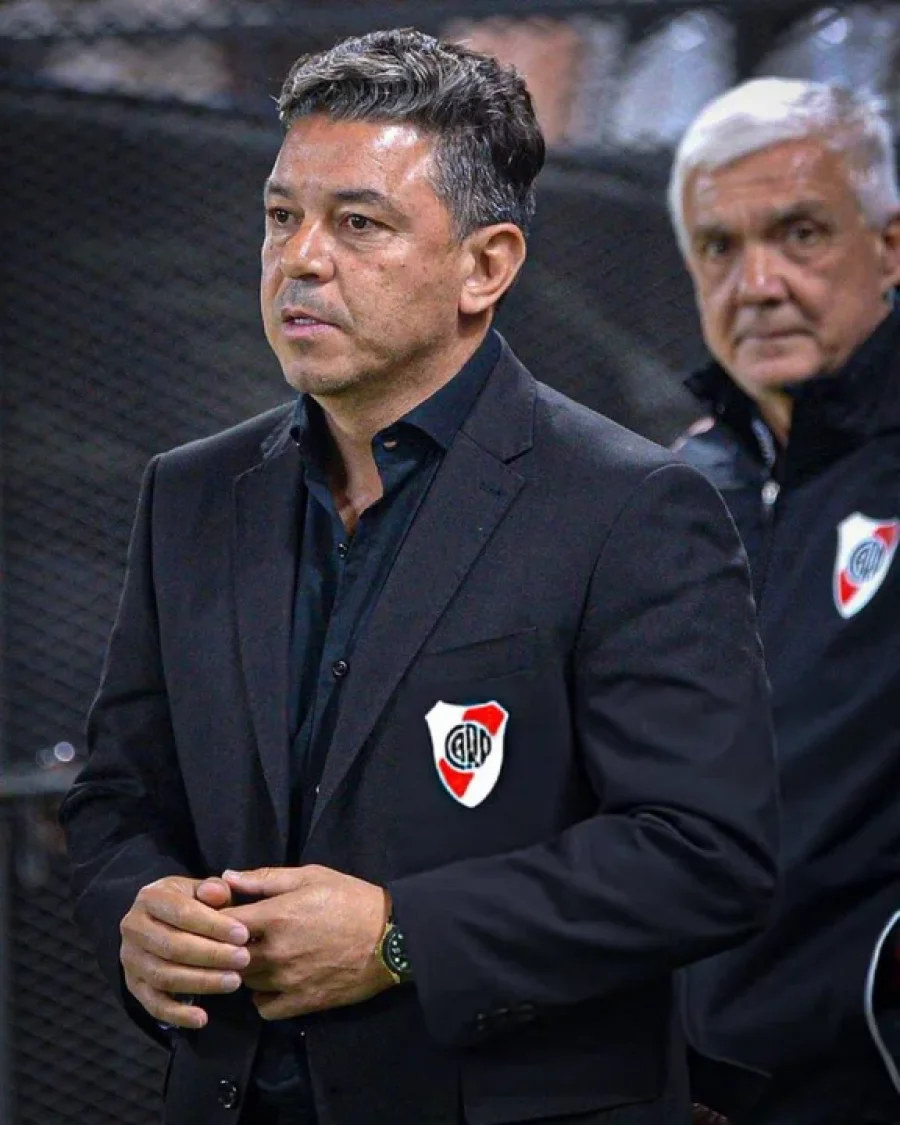 Marcelo Gallardo luego del empate de River frente a Libertad: “Me preocupó el primer tiempo”.