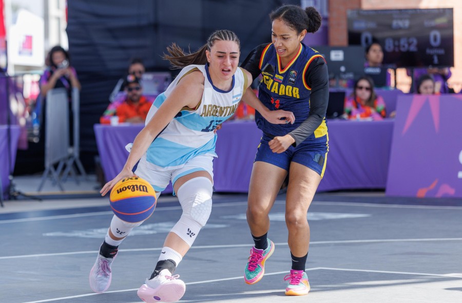 PROTAGONISTA. En lo individual, Delfi tuvo buenos partidos.