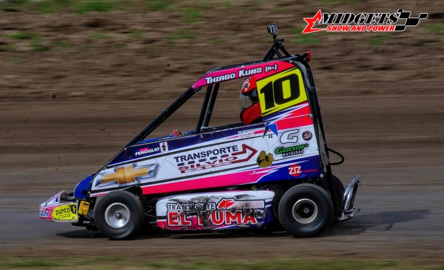 Thiago Kunz volvió al triunfo y lidera el campeonato del Mini Power.