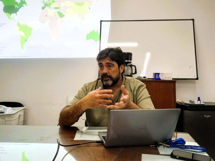 &ldquo;Para Argentina y Latinoam&eacute;rica es una forma relativamente nueva de generar donantes de &oacute;rganos y abordar el d&eacute;ficit de acceso al trasplante para la gente en lista de espera", dijo Centeno. (FOTO MIN. DE SALUD SANTA FE)