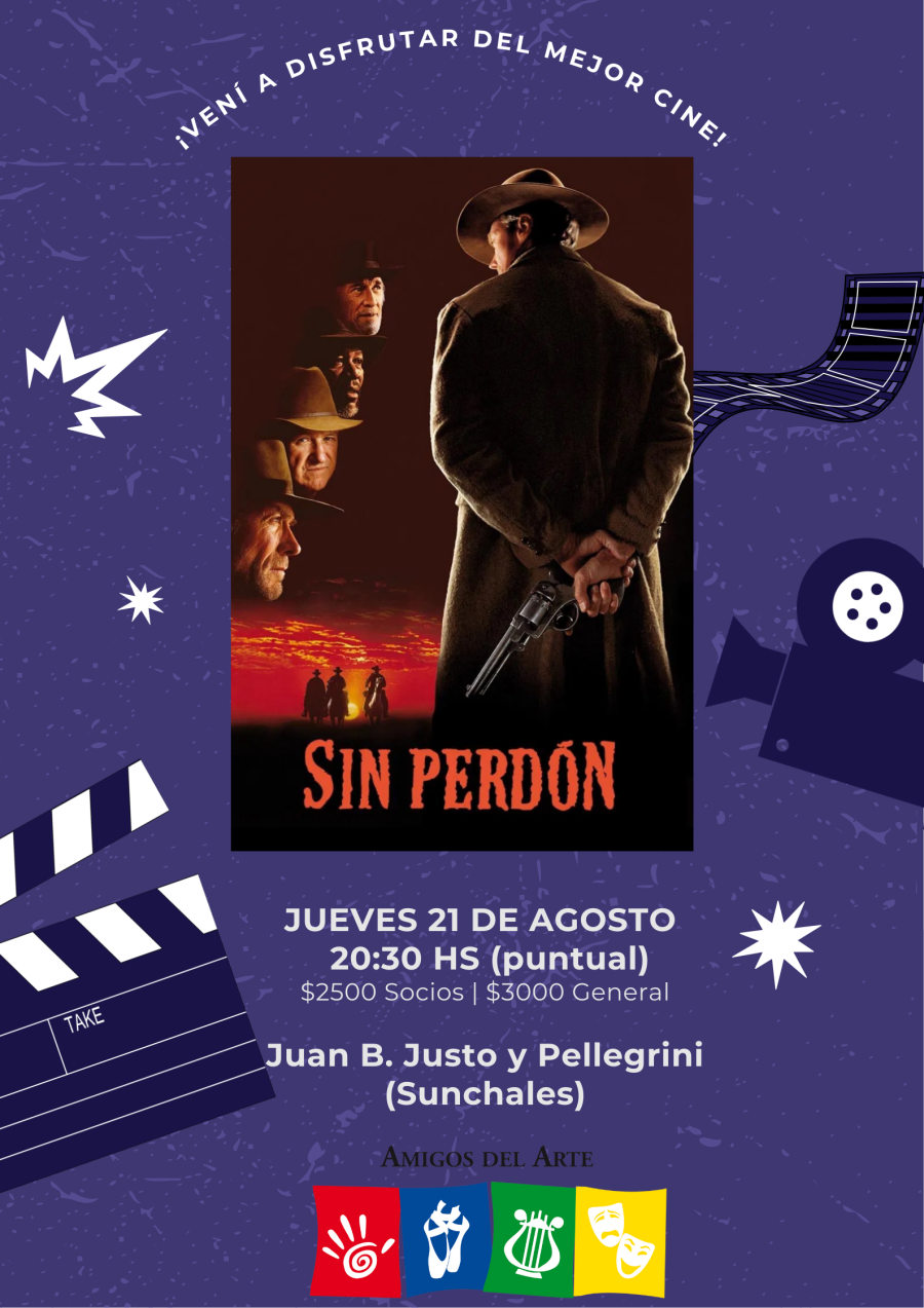 Cartel promocionando la función.