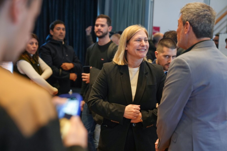 La vicegobernadora de Santa Fe, Gisela Scaglia.