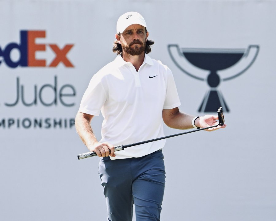 AFORTUNADO. El golfista británico.