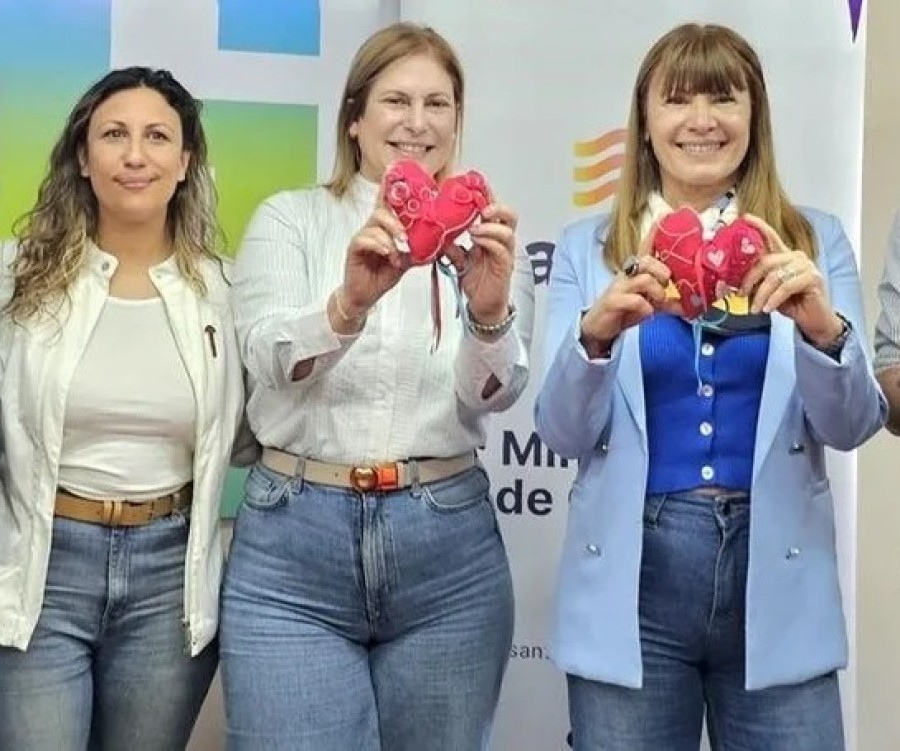 Varinia Drisun, Gisela Scaglia y Susana Rueda, del frente Unidos para Cambiar Santa Fe.