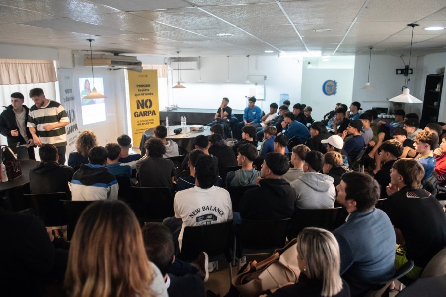 "No Garpa" pretende llegar a los j&oacute;venes con un mensaje claro y sin vueltas sobre una problem&aacute;tica de la que hoy todo el mundo habla. (LOTER&Iacute;A DE SANTA FE)