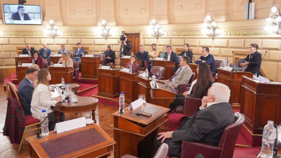 APROBACION. La Comisión de Poder Judicial emitió este jueves dictamen de mayoría en la Convención Reformadora.