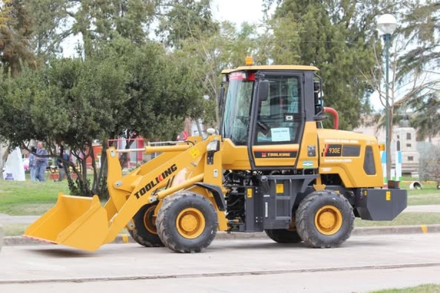 La nueva herramienta incorporada al parque de maquinarias.
