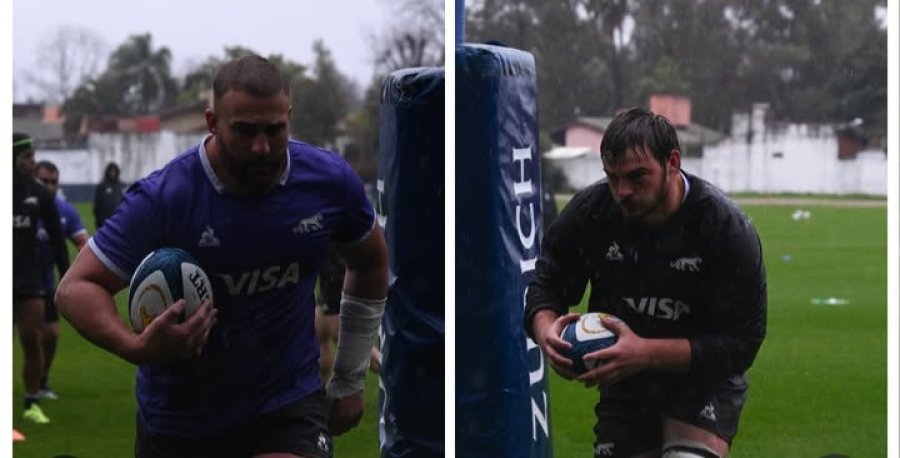 A PONERLE EL PECHO. Los Pumas rafaelinos, pese al clima adverso en la semana, trabajaron pensando en el triunfo.