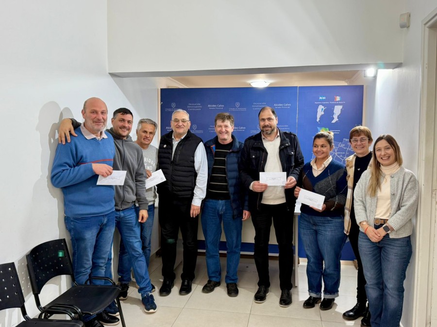 El grupo que participó del encuentro.