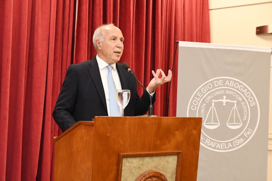 El Dr. Ricardo Lorenzetti fue el encargado de cerrar la Jornada por los 10 años de vigencia del Código Civil y Comercial.