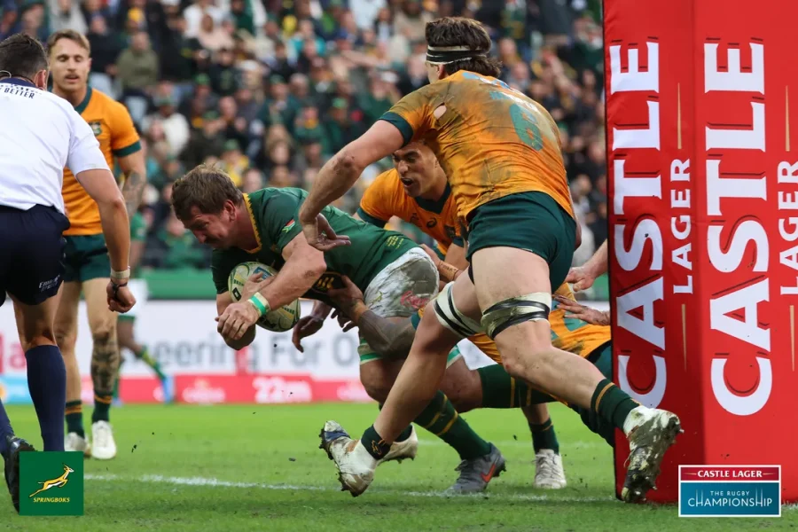 Los Springboks vencieron a los Wallabies