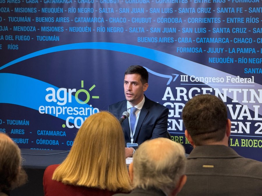 Viotti en el III Congreso Federal “Argentina Agrega Valor en Origen / Cumbre Mundial de la Bioeconomía”.