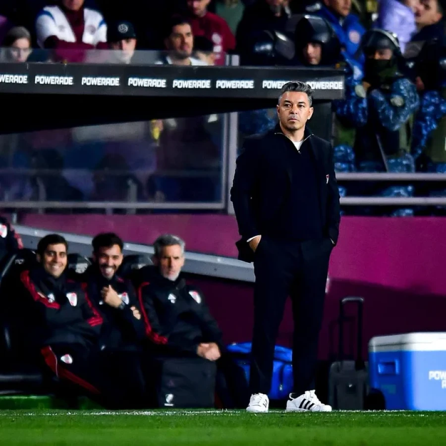 FASTIDIO. Le cayó mal el empate de Lanús sobre la hora.