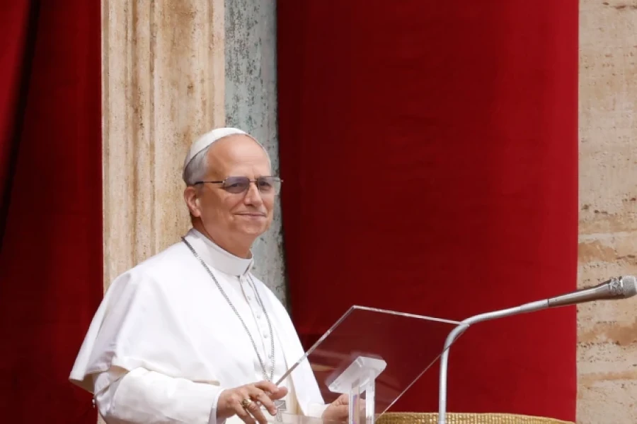 El Pontífice el pasado 11 de mayo en el balcón central de la Basílica de San Pedro.
