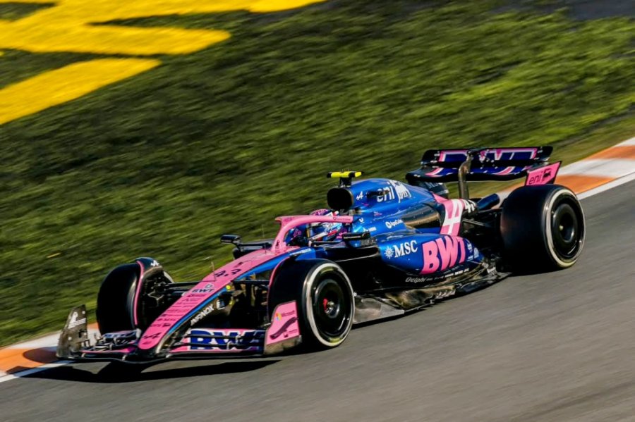 Franco Colapinto terminó 11° en el circuito de Zandvoort.