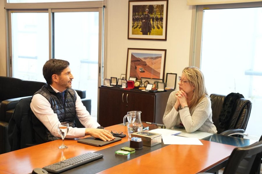 ENCUENTRO. Pullaro y Monteoliva hablaron del avance en las últimas detenciones y compartieron información sobre los desafíos que quedan por delante en materia de seguridad.
