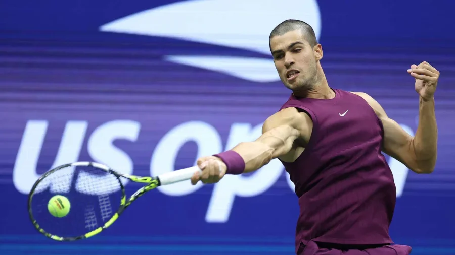Alcaraz quiere seguir avanzando en el US Open.