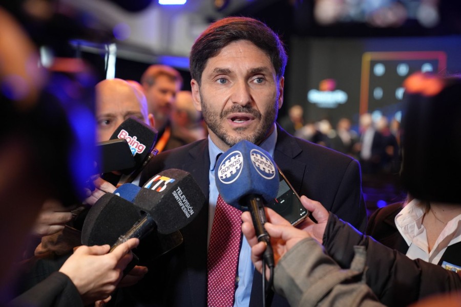 El gobernador de Santa Fe, Maximiliano Pullaro.