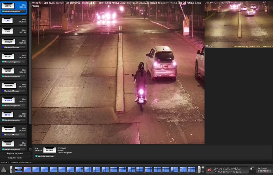 Rafaela amplía su Escudo Digital con una nueva cámara lectora de patentes.