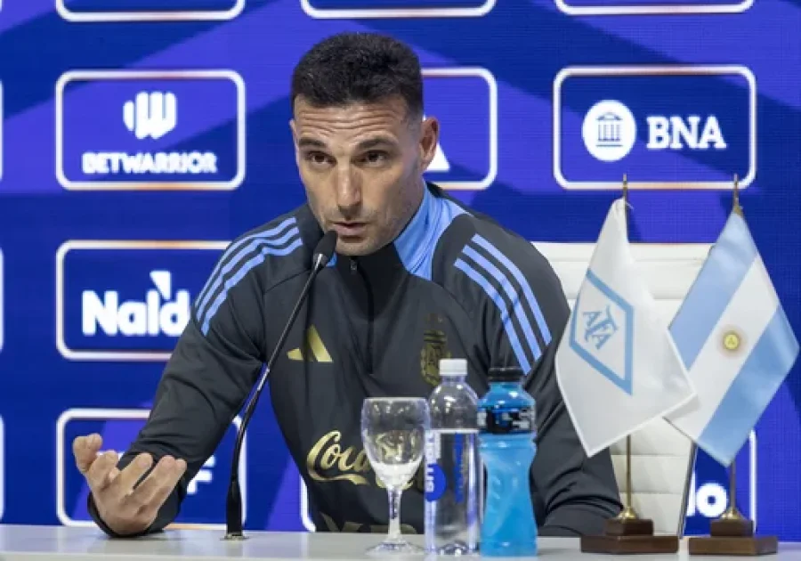 Scaloni confirmó que Messi será titular este jueves ante Venezuela.