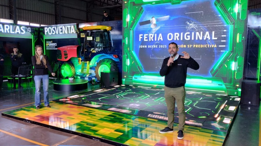 SATISFACCIÓN. Diego Castro se mostró agradecido y conforme con la gran Feria.