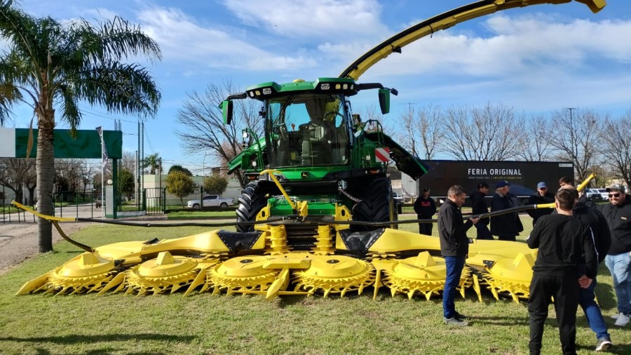 "NUEVA JOYA". La picadora JD se llevó todas las miradas.