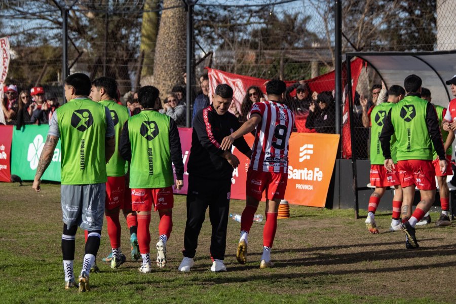 IRA A GANAR. El DT puntualizó que su equipo necesita triunfar para seguir peleando el quinto puesto.