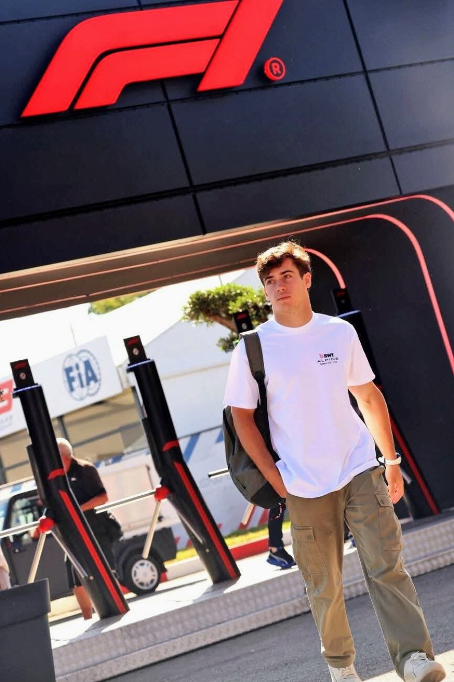 FRANCO COLAPINTO. Corre en el Gran Premio de Italia.